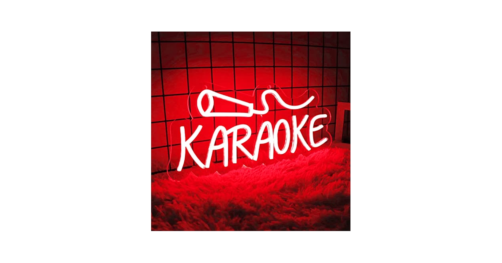KARAOKE BAR ネオンサイン Amazon.com: Vinray Karaoke Neon Sign for Music Bar,Pub,Club